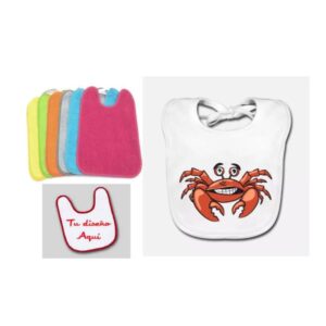 Babero cangrejero desechable