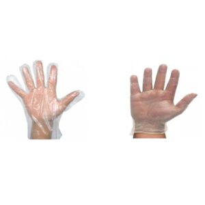 Guantes de polietileno