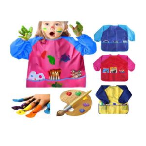 Mandil de pintura descartable para niños