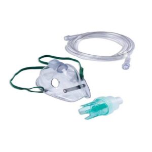 Mascarilla nebulizadora (adulto, pediátrico, neonatal)