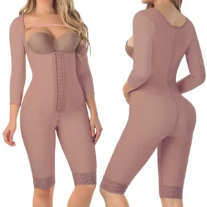 A la rodilla senos libres con  mangas