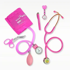 KIT TENSIÓMETRO + ESTETOSCOPIO CLÍNICO DUAL «NURSE MATES»